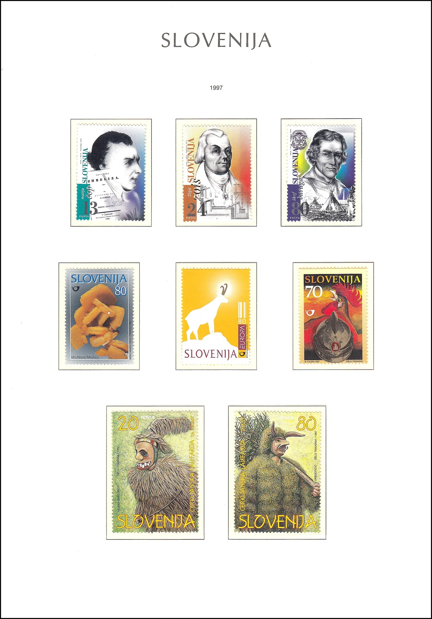 SLOVENIJA 1997 - 1998